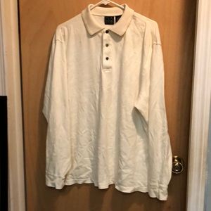 Mens long sleeve polo